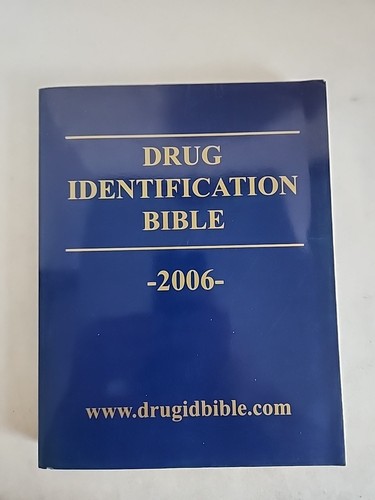 DRUG IDENTIFICATION BIBLE 2006 Production Law Enforcement Reference - Picture 1 of 16