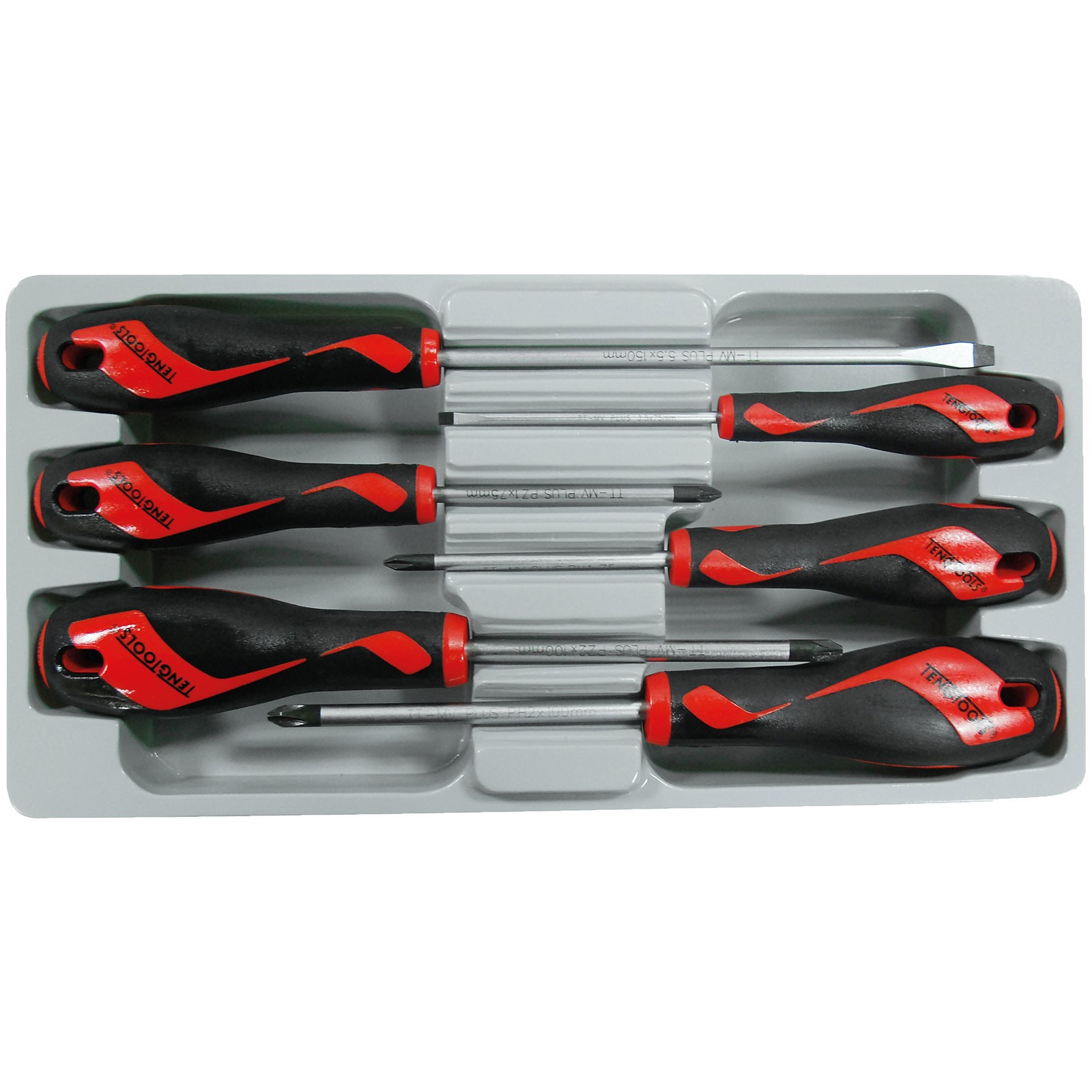 Teng Screwdriver Set, 6 Piece