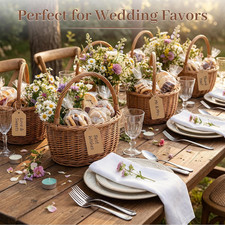 150pcs Gift Tags with String Attached, 1.7 x 2.8 inch Kraft Paper Hang Tags f...