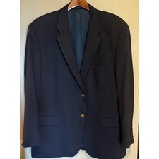 Macy's Men's Dark Navy Two-Button Sport Coat Blazer