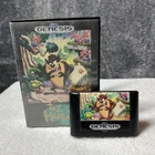 Vintage Taz-Mania Sega Genesis 16-Bit Game Complete CIB Japan 1992 Tested Manual