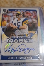 2024 Panini Donruss - Signature Marks Vince Ferragamo #SMA-VFE (AU)