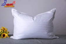 Standard Goose down Feather Hotel Collection Bed Pillows for Sleeping NEW