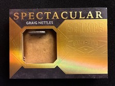 2023 Leaf Superlative GRAIG NETTLES Spectacular Spikes Game-Used Cleat