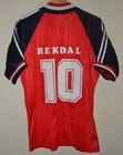 Vintage adidas Norway Norge Home Shirt 1994/96 Mens Medium 38/40 Rekdal #10