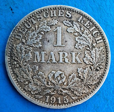 Allemagne , 1 mark 1915 A , km 14