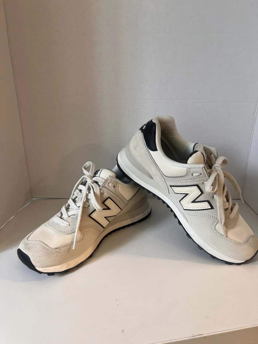 Las mejores ofertas en New Balance 574 White Navy Gum | eBay