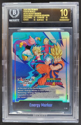 2026 DRAGON BALL SUPER FUSION GEKISHIN SQUADRA PROMO BGS 10 BLACK LABEL K PT