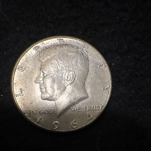 New Listing1964 Kennedy Half Dollar 50C Silver Coin Circulated Uncertified US Coin