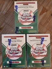 2023 Topps Chrome Platinum Anniversary - Factory Sealed/New - Lot of 3