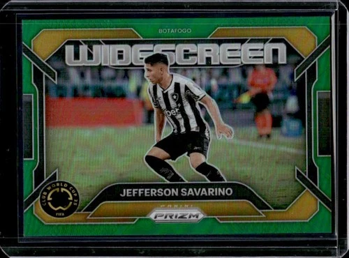 2025 Panini Prizm FIFA Club World Cup Soccer Green Jefferson Savarino #6