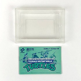Teenage Mutant Ninja TURTLES 1 TMNT Nintendo Famicom FC Japan Import F/S Tested