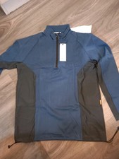 Men's Zip Up Neck Golf Top By Fred Golf