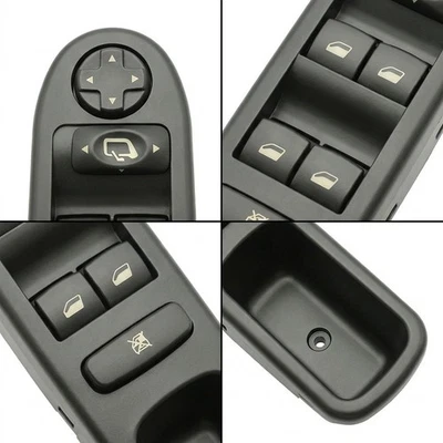 Interrupteur Commande Vitre Electrique pour avant Gauche 6554QG pour 3008 5008 - Photo 1/4