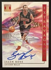 2019-20 Panini Impeccable Extravagance Jalen Rose #EA-JRS - Gold Auto /10