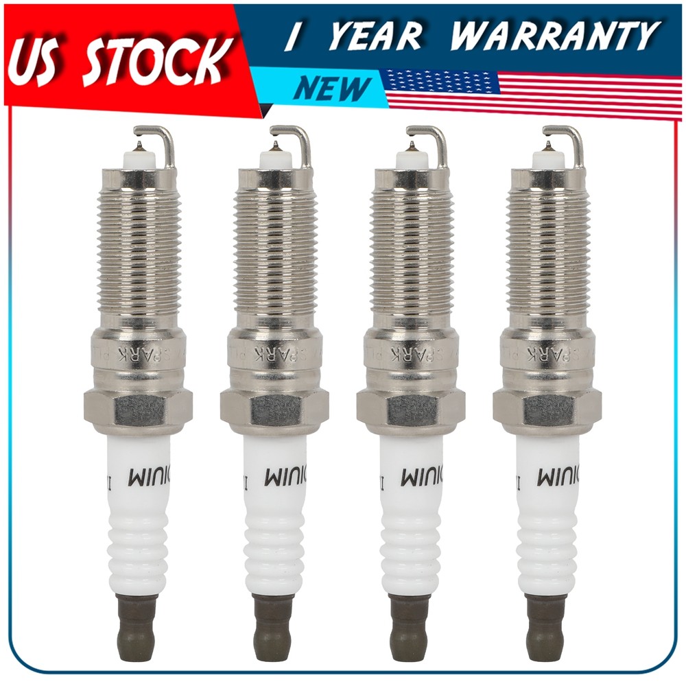 4X Iridium Spark Plugs ILZTR6A8G For Ford Escape Fiesta Fusion Transit 1.6L