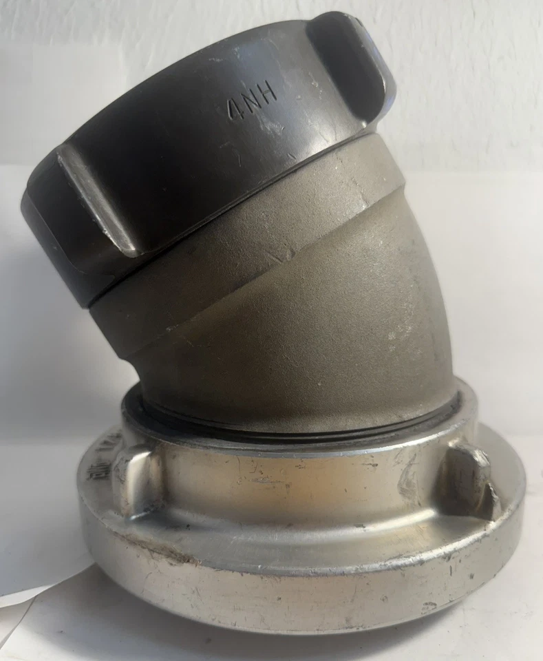 Red HEAD 4” (125) Storz X 5” NH Fire Truck Hydrant Fitting Hose Coupler 45 - Image 4 of 4