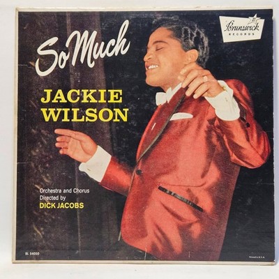 Jackie Wilson - So Much - 1959 Rock - VG - Ultrasonic Clean
