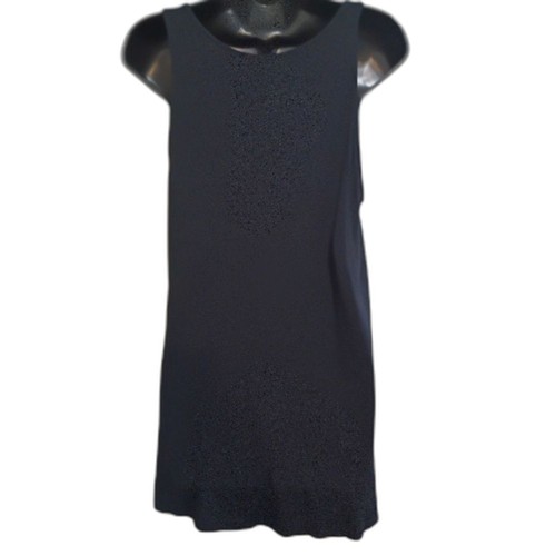 Eileen Fisher Elegant Black Sleeveless Top Medium Minimalist Luxury Layering PCE - Picture 7 of 11