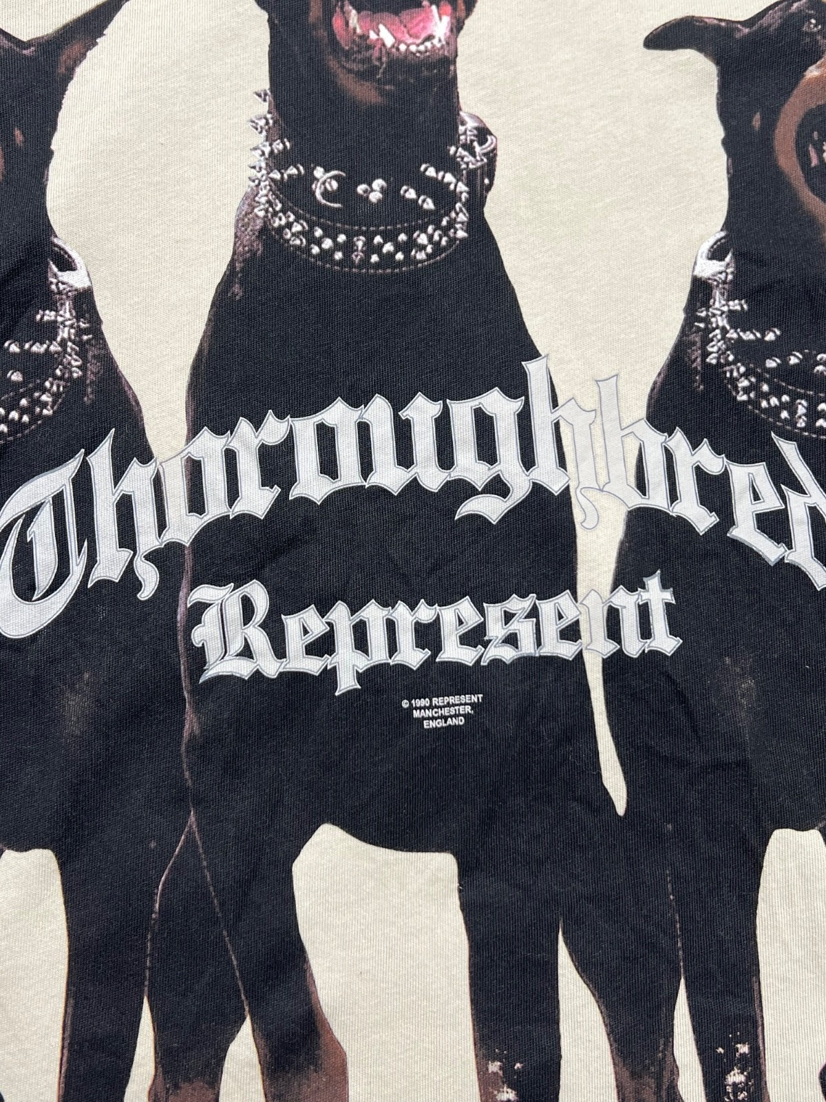 Represent Thoroughbred Doberman Dog Oversized Tee… - image 3