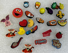 Lot of 24 Crocs Jibbitz Shoe Charms. All as Pictured.