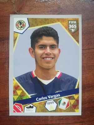 Panini FIFA 365 - 2017-18, Carlos Vargas, Club America #404