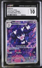 POKEMON CGC 10 GEM MINT GOTHORITA ILLUSTRATION RARE 125/086 WHITE FLARE on eBay