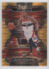 2019 Select Concourse FOTL Neon Orange Pulsar Prizm 1/13 Justin Robinson #15 hx7