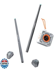 Electronic Drum Set Portable Electric Air Drum Set Black – Motion-Sensing Dru