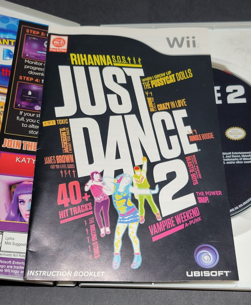 🔴Just Dance 2 (Nintendo Wii, 2010) Complete 8888176602| eBay