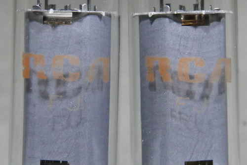 Paire de tubes à vide RCA 6973 Disc O-Getter neufs dans leur boîte fabriqués aux États-Unis - Photo 3/20