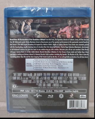 NEW - Sweet Charity Blu-ray 1969 [Kino Lorber] Shirley MacLaine
