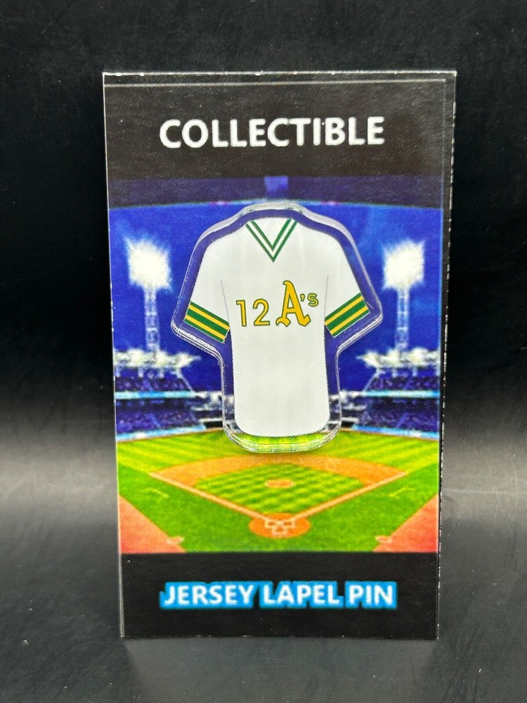 Oakland Athletics Lance Blankenship jersey lapel pin-Classic RETRO Collectible