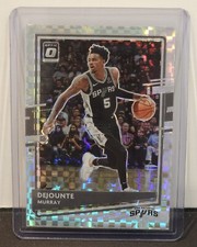 2020-21 Panini Donruss Optic Dejounte Murray Checkerboard Prizm #93 ULTRA RARE