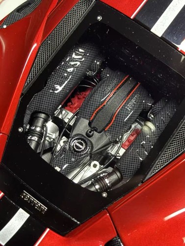 *SUPER RARE* Dino Model 1/18 Ferrari 488 Pista Rosso Fuoco Red LIMITED 30 - Picture 6 of 22