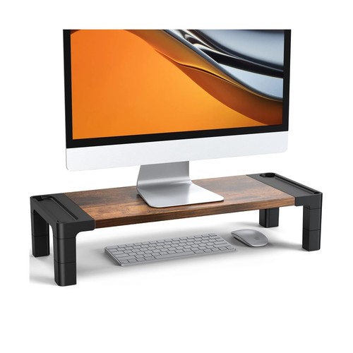 HUANUO Monitor Stand Riser, Adjustable Laptop Stand Riser, Height A ...
