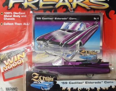 Johnny Lightning Street Freaks '59 Cadillac Eldorado Purple 1:64