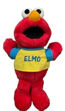 Vintage 1997 Toss and Tickle Me Elmo Plush Doll Tyco 18" Sesame Street