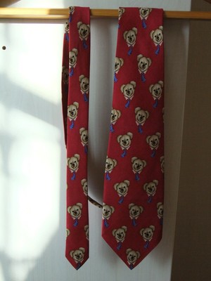 POLO BY RALPH LAUREN SILK TIE BEAR | eBay