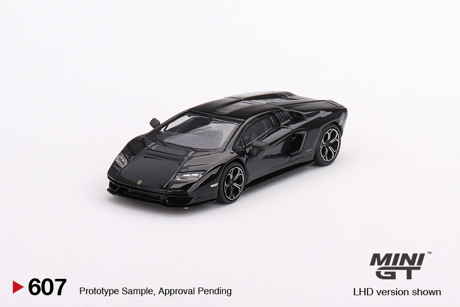 MINI GT №607 ランボルギーニカウンタック In Stock) Mini GT 1:64 Diecast #607 Lamborghini Countach LPI