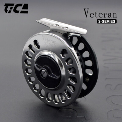 TICA Veteran Large Arbor Fly Fishing Reel Clicker Left-Right Hand