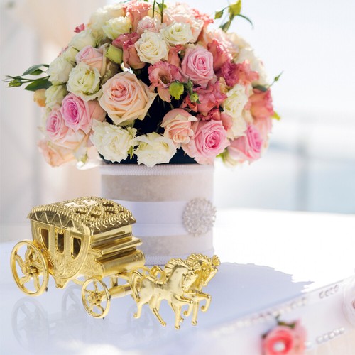 8 Pack Hochzeit Mini Kutsche Geschenkschachtel Party-Leckerei-Boxen Süßigkeiten - Bild 3 von 11