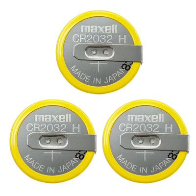 3pcs 3V CR2032H 240mAh High Capacity Li-ion Battery Brand NEU Knopfzelle