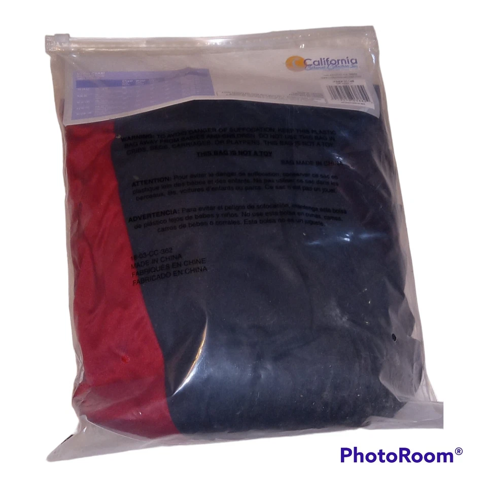 California Costumes 1148 Adulto Deluxe Bata con Capucha Negra/Roja LG 10/12 Gothic Vamp Foto 3 de 3