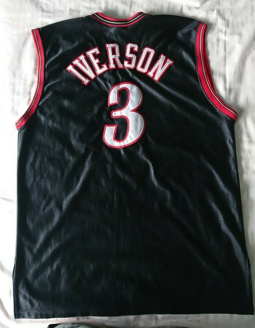 Allen Iverson Philadelphia 76ers Sixers Champion NBA Jersey