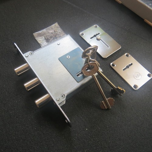 Deadbolt door Lock High Security 3 bolts mortise with Strike Included - Picture 7 of 12