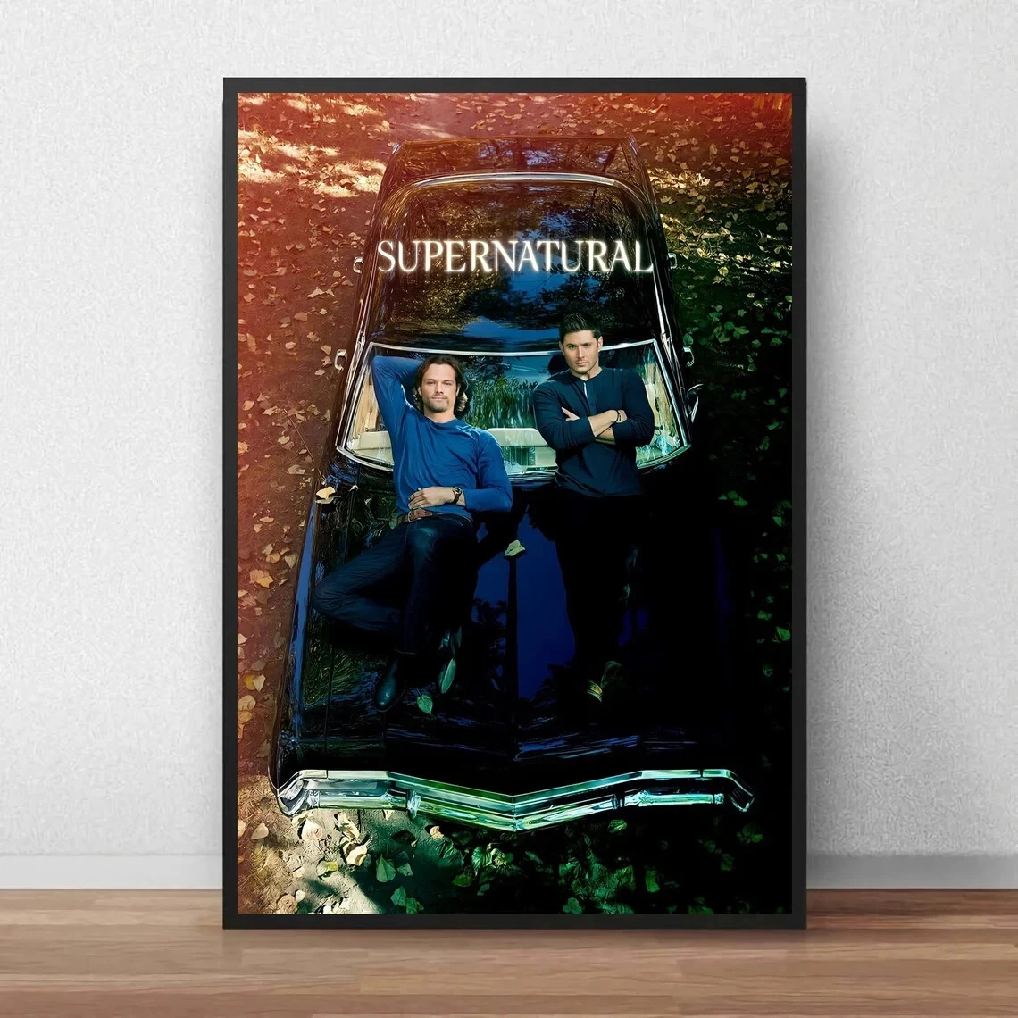 Supernatural TV Series Poster Vertical Wall Art for Home Decor