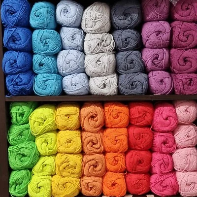 YarnArt Eco Cotton XL Aran Knitting Yarn crochet 200g balls