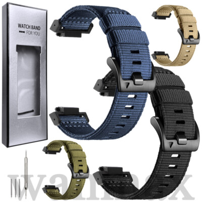 Nylon Watch Band for Casio G-Shock GA-100 Braided Loop Sport Strap Replacement