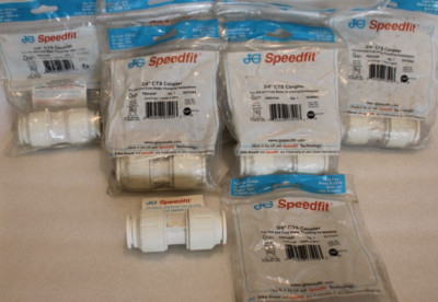 John Guest Speedfit PEI0428P - 3/4'' CTS Couplers - Lot of 7